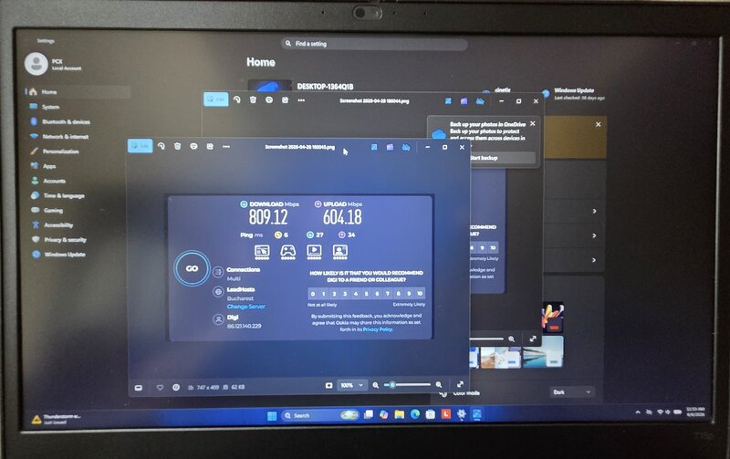 Lenovo ThinkPad T15p Gen1, 15.6 FHD IPS, i7 2.7GHz, 32GB RAM, 512GB SSD.